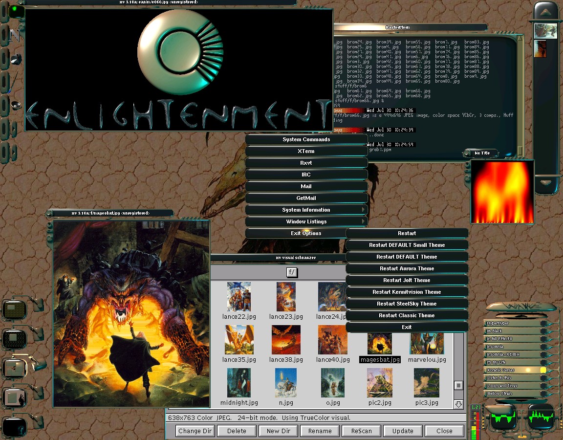 enlightenment (출처: http://www.linuxfocus.org/English/July1998/article52.html )